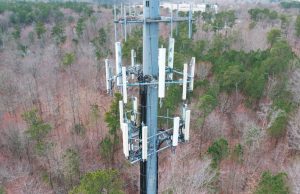 Aerial Drone Photography of Cell Towers